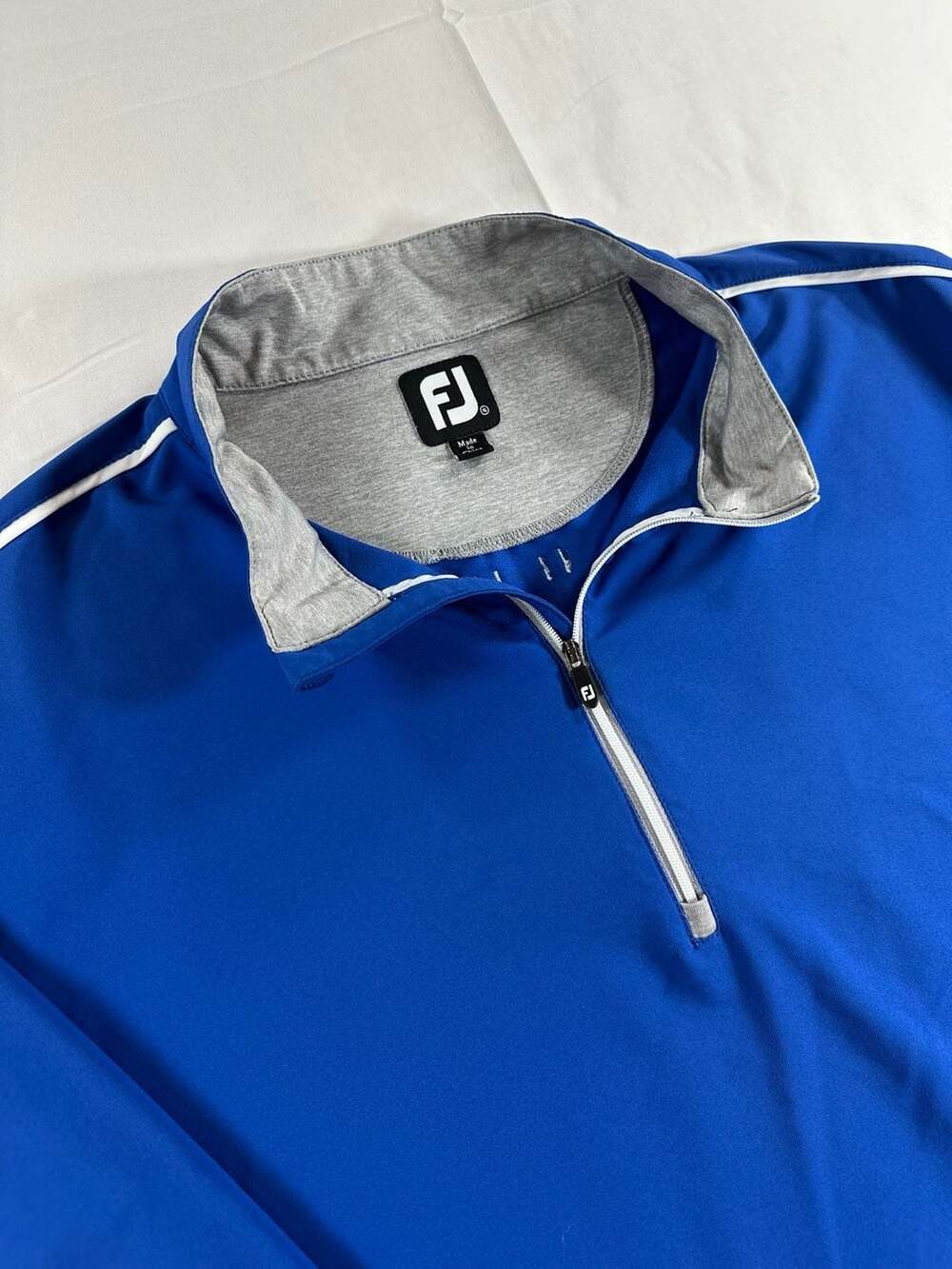 FootJoy Performance Half-Zip Colorblock Golf Pullover Mid-Layer
